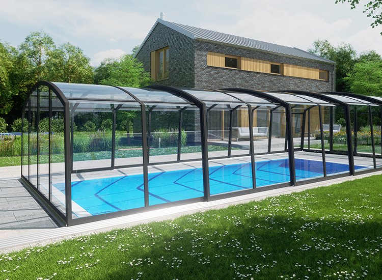 Casablanca Infinity High Outdoor Pool Enclosure